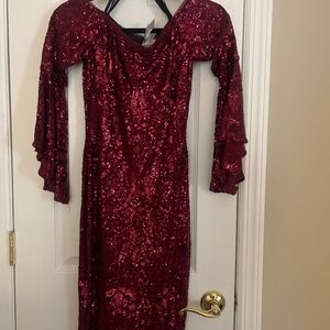 Sequin Formal dress size  2